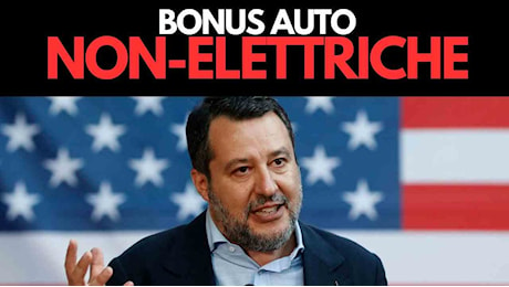 Auto elettrica? Buona, per i giocattoli | Salvini fa un passo indietro: erogato il BONUS per le auto tradizionali
