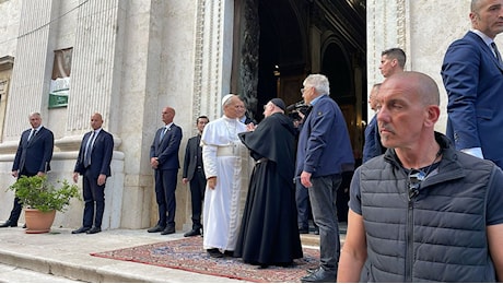 La prima uscita di Papa Leone XIV a Genazzano, al Santuario della Madonna del Buon Consiglio