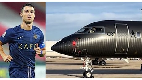 Nuovo jet privato da 70 milioni di euro per Cristiano Ronaldo