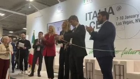 L'inaugurazione del Padiglione italiano al Ces di Las Vegas