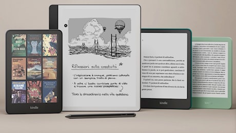 Amazon tinge di colori il Kindle con Colorsoft