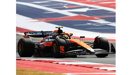 F.1, GP Stati Uniti - McLaren in pole position con Lando Norris | Quattroruote.it