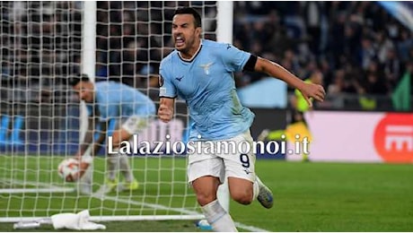 Lazio - Porto, Pedro esulta via social: Che serata - FOTO