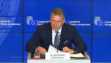 Dazi, il commissario Sefcovic: Ue costruttiva, pronta ad accordo equo