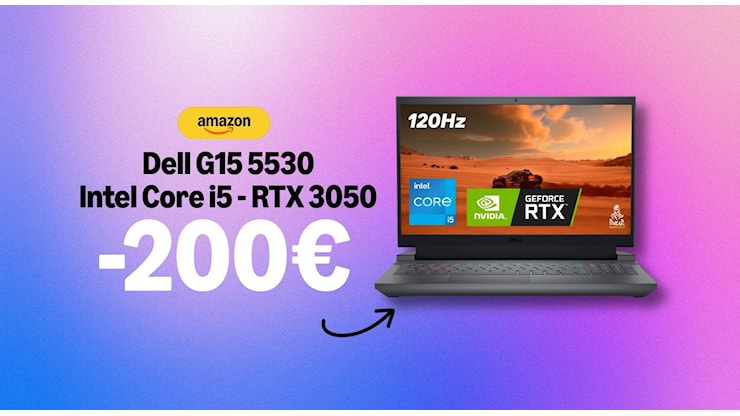Il Dell G15 con RTX 3050 torna al minimo storico con la Teck Week: -200€ su Amazon - HDblog.it Il Dell G15 con RTX 3050 torna al minimo storico con la Teck Week: -200€ su Amazon - HDblog.it