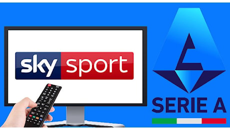 Serie A 13a giornata: ecco le 3 partite trasmesse anche da SkySport