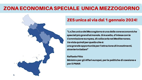 Bardi alla Cabina di regia Zes unica convocata dalla presidente Meloni