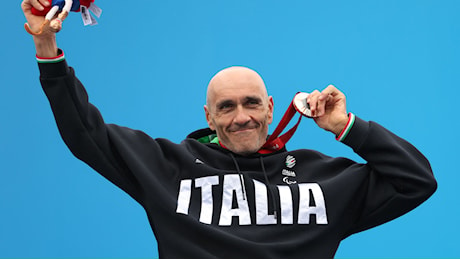 Luca Mazzone, sei splendido! Bronzo nella prova in linea H1-2 di handbike, 10ª medaglia paralimpica in carriera