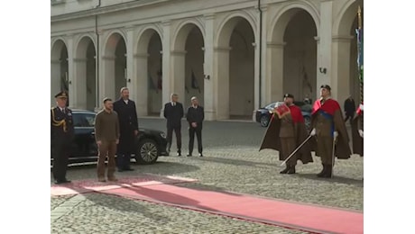 Pieno, costante e inalterato sostegno. Il presidente Mattarella incontra Zelensky