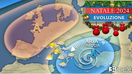 Meteo: Natale e Santo Stefano tra maltempo e l'arrivo dell'anticiclone in Abruzzo