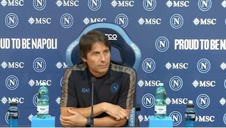 Antonio Conte: con la Juventus non sarà una gara come le altre, il Napoli deve crescere ancora