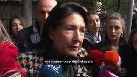 Georgia, la presidente Zurabishvili: oggi si decide il nostro futuro