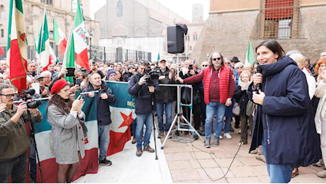 Schlein al sit-in Anpi: “La città non merita i cortei dei neofascisti”