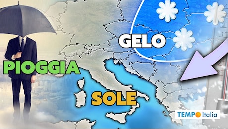 Meteo: Sole, Pioggia e Gelo, l’Italia cambia volto in 72 ore