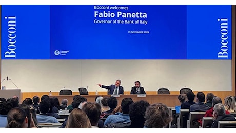 Il governatore della Banca d'Italia in Bocconi: basta con la stretta monetaria