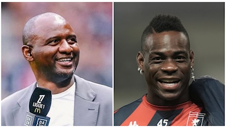 Patrick Vieira, i contrasti con Balotelli: «La sua mentalità non si addice a uno sport collettivo come il calcio». Cosa è successo