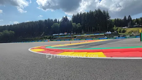 F1 | Spa perde una delle sue caratteristiche sul rettilineo di partenza con il nuovo asfalto - FOTO