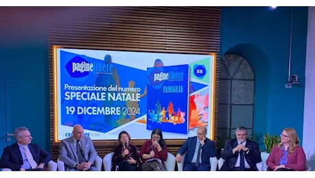 Presentazione del numero Speciale Natale di Pagine Libere. Il Ministro Roccella: Non rinunciare alla genitorialità se lo si desidera