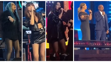 Tim Music Awards, le pagelle look: Emma in total leather (6,5), Vanessa Incontrada sofisticata (8), Loredana Bertè cigno nero (7-)