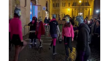 25 novembre, presidio transfemminista a Montecitorio