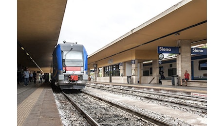 Maltempo, stazione di Siena non disponibile: modifiche alla circolazione dei treni