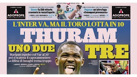 Prime Pagine: Thuram uno due tre; TriThuram;