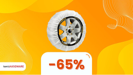 Le catene da neve Goodyear che eliminano il rumore, ora al 65% di sconto