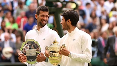 Alcaraz-Djokovic, orario e dove vedere in tv la finale di Wimbledon
