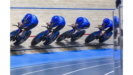 Mondiali Pista Ballerup 2024, le azzurre dell'Inseguimento a squadre conquistano la medaglia di bronzo!