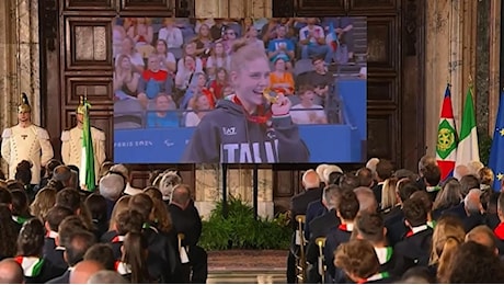 Olimpiadi e Paralimpiadi, gli atleti da Mattarella: il video del Quirinale per i successi azzurri è sulle note del Gladiatore