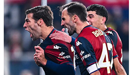 Vogliacco riacciuffa Da Cunha al 92': Genoa-Como 1-1