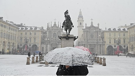 Vento e neve fino in Pianura, prosegue la fase di maltempo. Oggi fiocchi in Piemonte