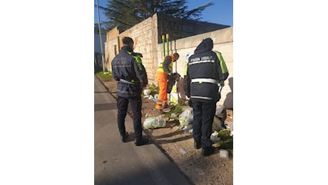 Martina Franca, vigilanza ambientale, servizi nel centro urbano e nell’agro contro abbandono rifiuti