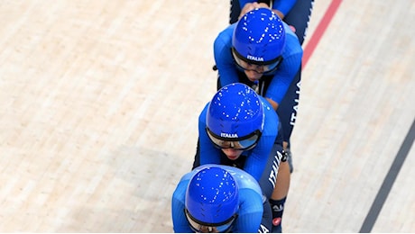 Mondiali su pista: bene le azzurre dell'inseguimento