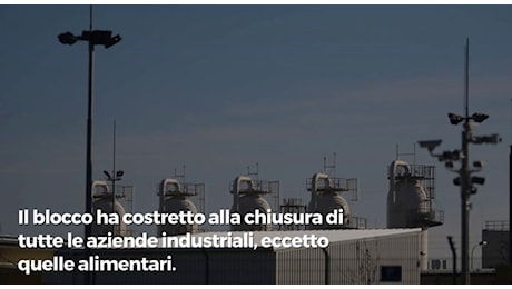 Interruzione forniture gas russo: la Transnistria ferma tutte le industrie tranne quelle alimentari