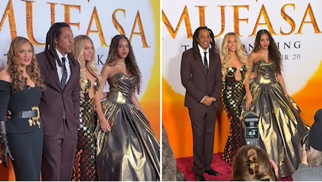 Jay-Z alla premiere di Mufasa con Beyoncé e la figlia Blue Ivy dopo le accuse di stupro