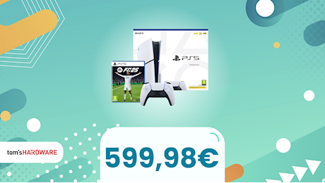 Tutti in campo con il bundle PS5 Slim e EA Sports FC 25, ora a un SUPER PREZZO!