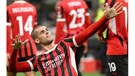 Il Milan batte il Lecce 3-0 e aggancia il primo posto in classifica