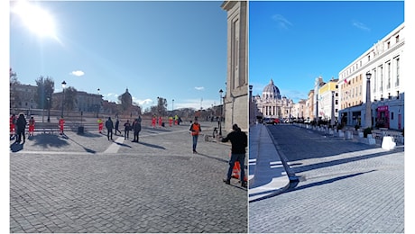 Ecco piazza Pia, simbolo del Giubileo: come cambia la circolazione con il nuovo sottopasso