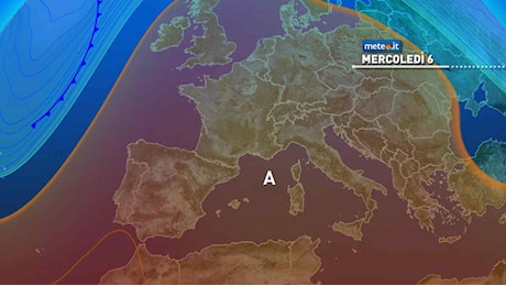 Meteo: anticiclone protagonista, poche piogge in arrivo. Le previsioni dal 6 novembre