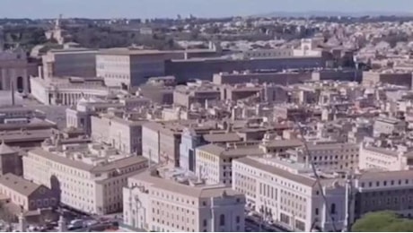 La realizzazione di piazza Pia in 46 secondi: il timelapse del Campidoglio