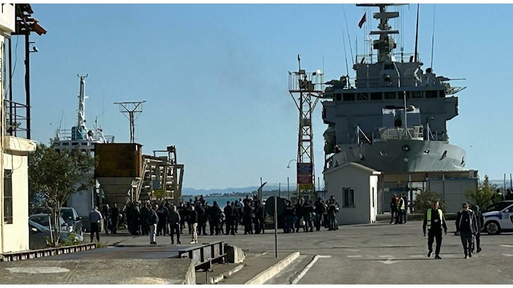 Albania, arrivati al Centro di permanenza e rimpatrio 40 migranti espulsi dall'Italia. Partiti da Brindisi sulla nave Libra - Il Messaggero Albania, arrivati al Centro di permanenza e rimpatrio 40 migranti espulsi dall'Italia. Partiti da Brindisi sulla nave Libra - Il Messaggero