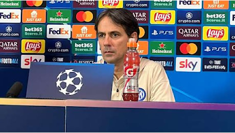 Inzaghi: Arrivare in fondo è l'augurio. Frattesi ha problemi da prima della sosta. Arbitri? Ho già detto che...