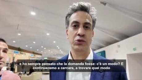 COP29, Miliband (Gb): continuiamo a cercare una soluzione