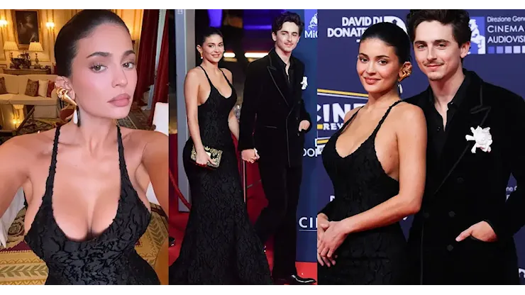 Kylie Jenner e Timothée Chalamet, primo red carpet di coppia ai David di Donatello - Look da Vip Kylie Jenner e Timothée Chalamet, primo red carpet di coppia ai David di Donatello - Look da Vip