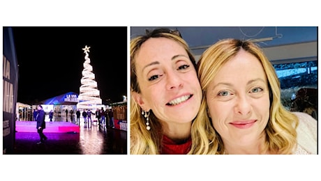 Il Buon Natale social di Arianna Meloni (in foto con Giorgia): Auguri all'Italia che è tornata a sperare