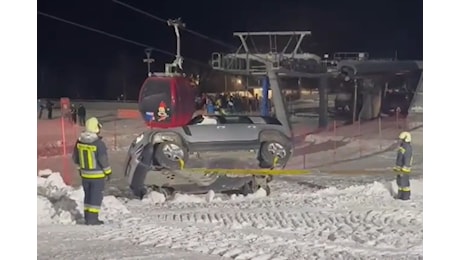 Alto Adige: suv si ribalta su una pista da sci a Plan de Corones, passeggeri in fuga