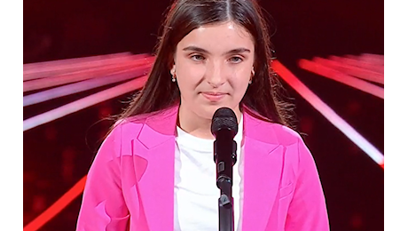 Maria Sofia di San Sperate incanta i coach di The Voice Kids con un brano di Morricone