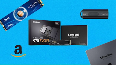 SSD e chiavette USB a prezzo da outlet: tutte le migliori offerte su Amazon