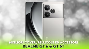 Realme GT 6 e 6T: migliori cover, pellicole ed accessori